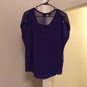 Purple dressy blouse!